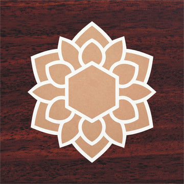 Exquisite MDF Rangoli Ornaments