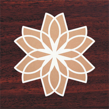 Festive Rangoli Cutouts in MDF