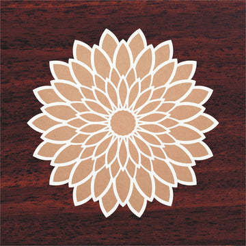 Customizable MDF Rangoli Pieces