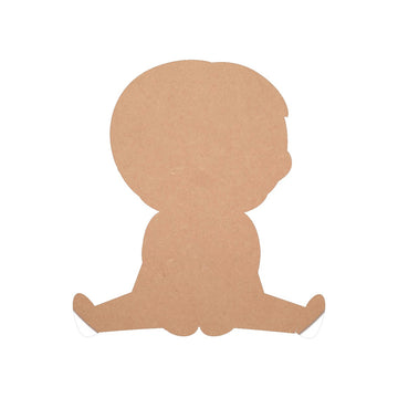 Small Baby Shape Cutout