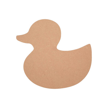 MDF Unfinished Duck Shape Custom Cutout