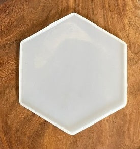 Hexagon Coaster Silicone Mould - 4 Inch
