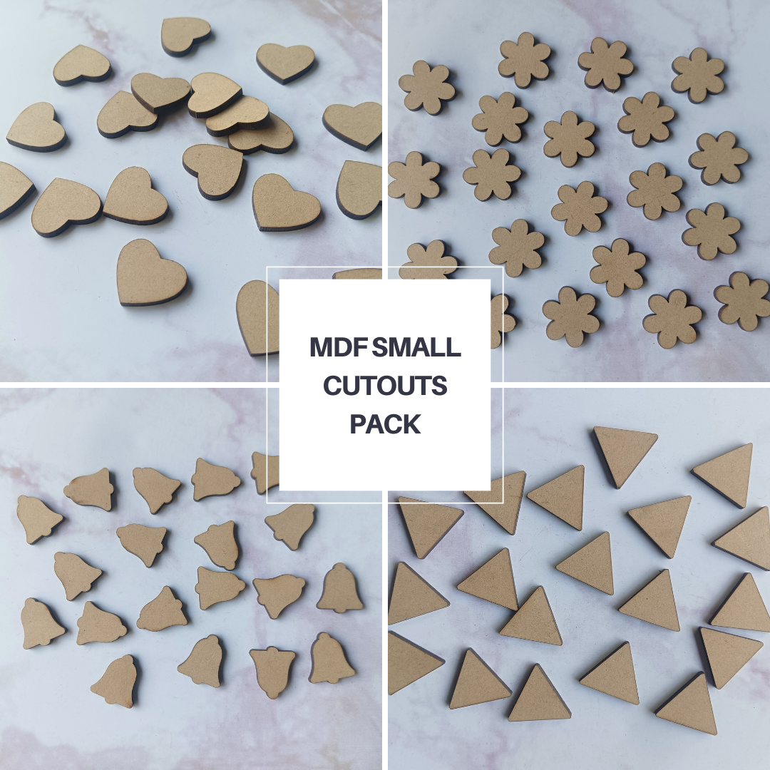 MDF Small Cutout Pack