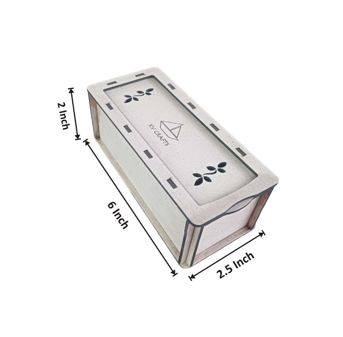 Designer Multipurpose MDF Slider Box, Custom MDF Gift Box