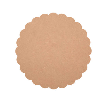 Unfinished MDF Flower Cutout, Paintable MDF Shapes