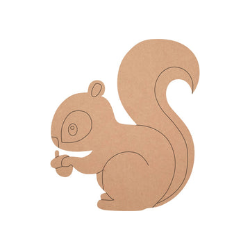 MDF Little Squirrel Shape Fridge Magnet