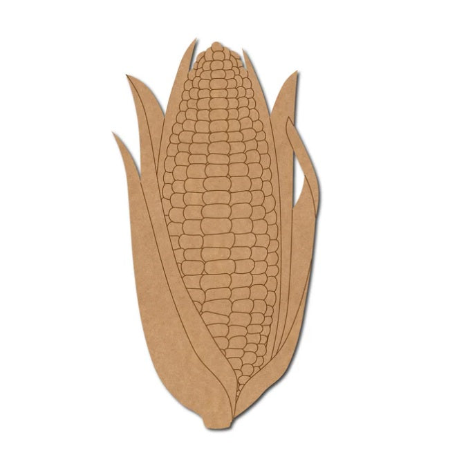 MDF Corn Shape Cutout for DIY Projects