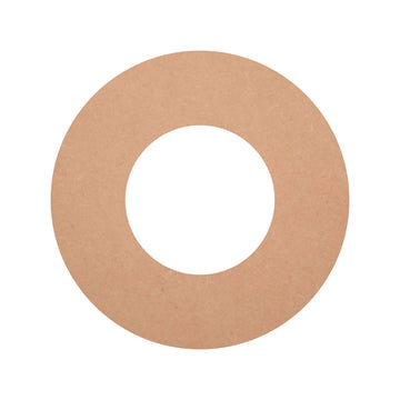 3 Inch MDF DIY Mid Hole Round Circle Base