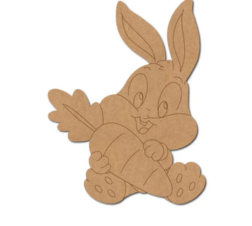 MDF Rabbit Shape Cutout (SERT1)