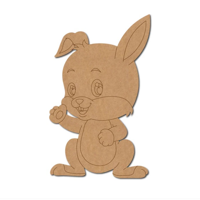 MDF Rabbit Cutouts for DIY Projects (SERT3)