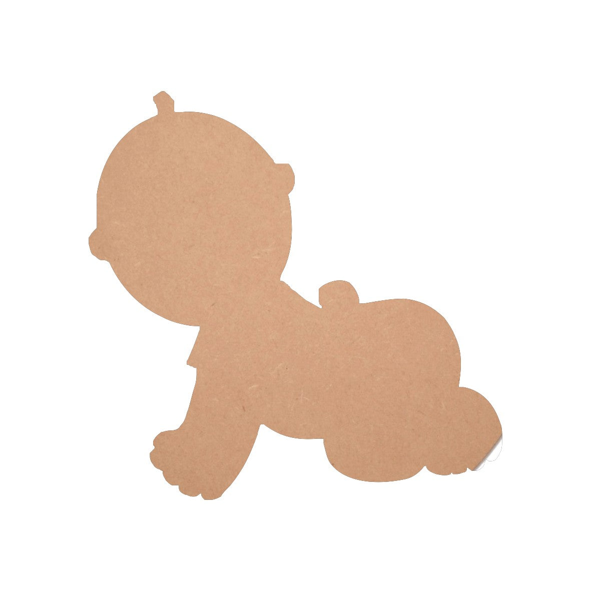 MDF Unfinished Playing Baby Shape Baby Shower Cutout