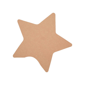 MDF Baby Shower Star Shape Cutout