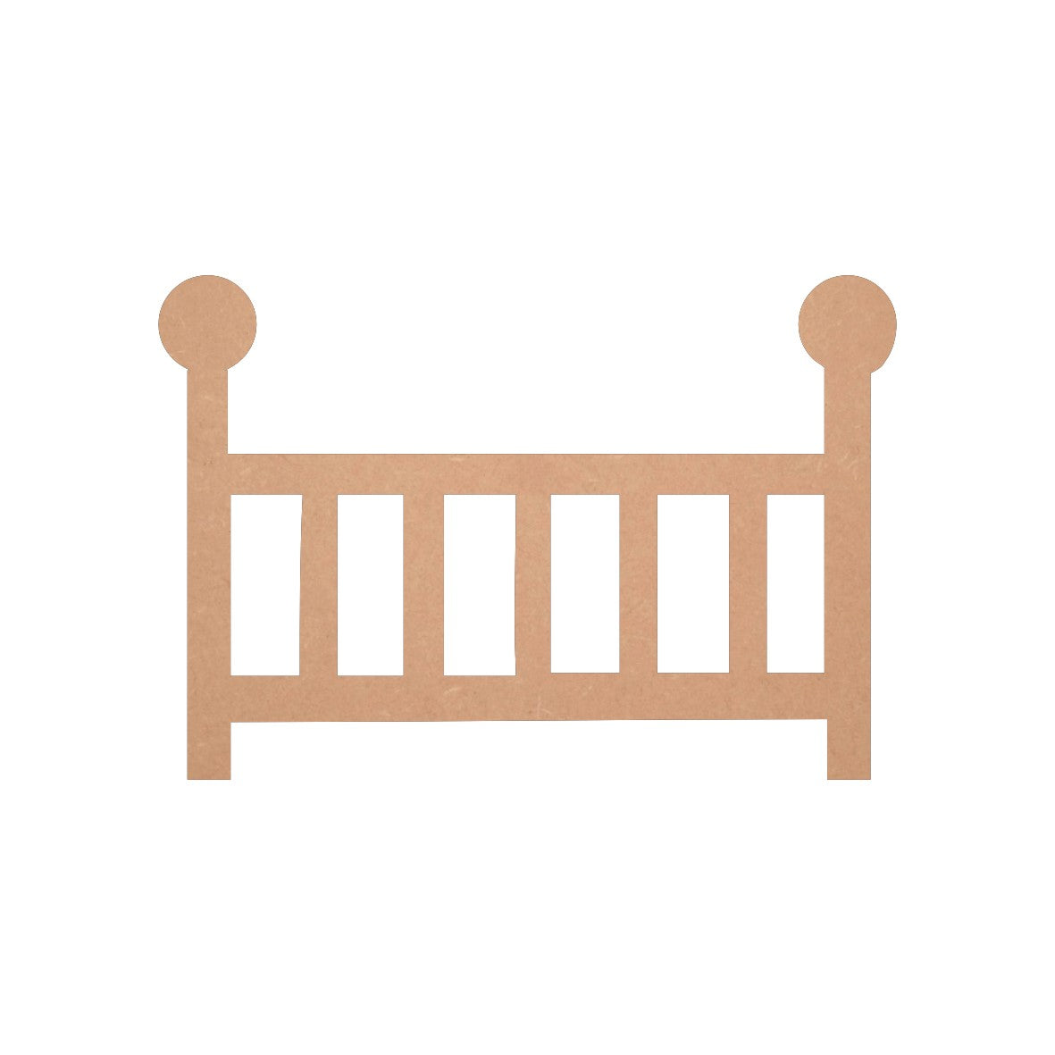 MDF Baby Cradle, Baby Palna Baby Shower Cutout