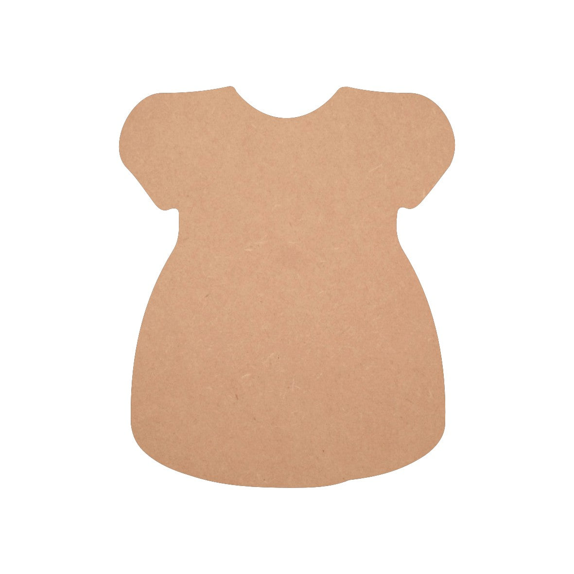 MDF Custom Baby Dress Baby Shower Shape Cutout