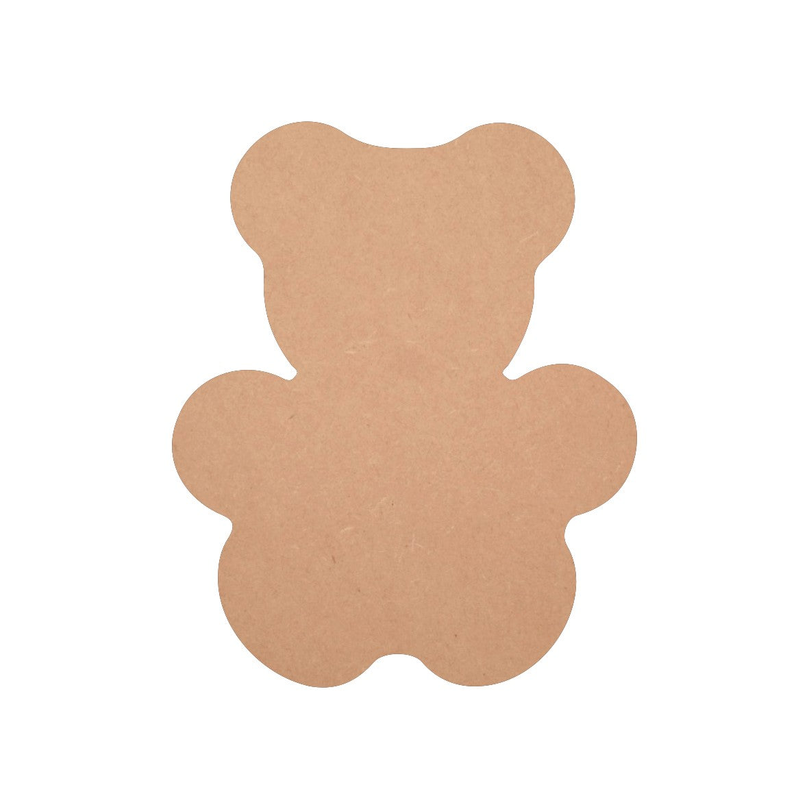 MDF Teddy Bear Shape Baby Shower Cutout