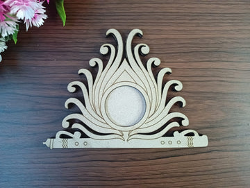 MDF Venu Pattern T-Light Candle Holder