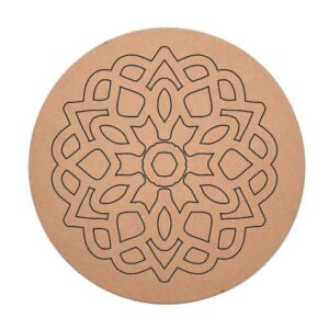MDF Pre marked Art Work Design Mandala
