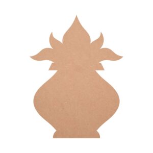 MDF Kalash Shape Cutouts