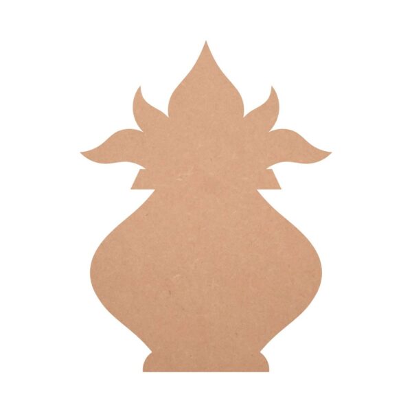 MDF Kalash Shape Cutouts