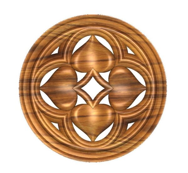 Crafted Marvels Hand Carved Centerpiece Ornaments