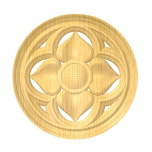 Handcrafted Excellence Carved Wooden Center Designs