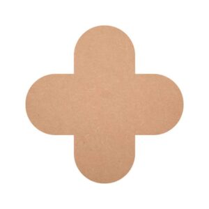 Plus Shape Custom MDF Cutouts