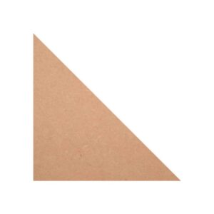 Right Triangle MDF Cutout, Triangle MDF Base