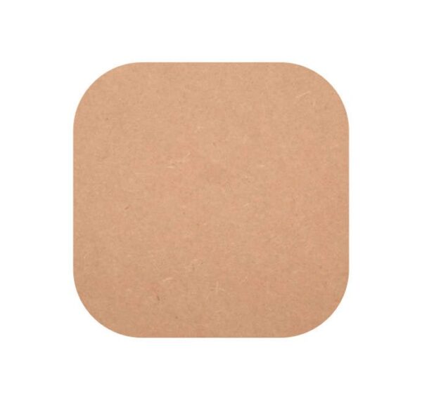 Round Corner MDF Square Shape Cutouts