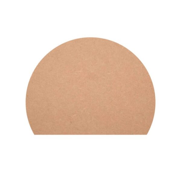 MDF Partly Cut Circle Shape Cutouts