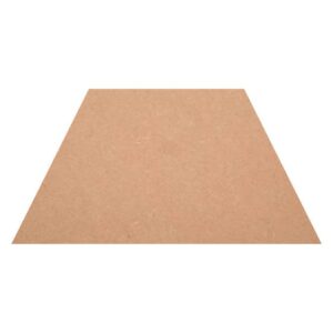 MDF Trapezoid Shape Cutouts