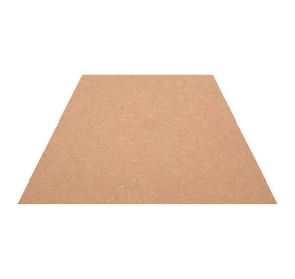 MDF Trapezoid Shape Cutouts