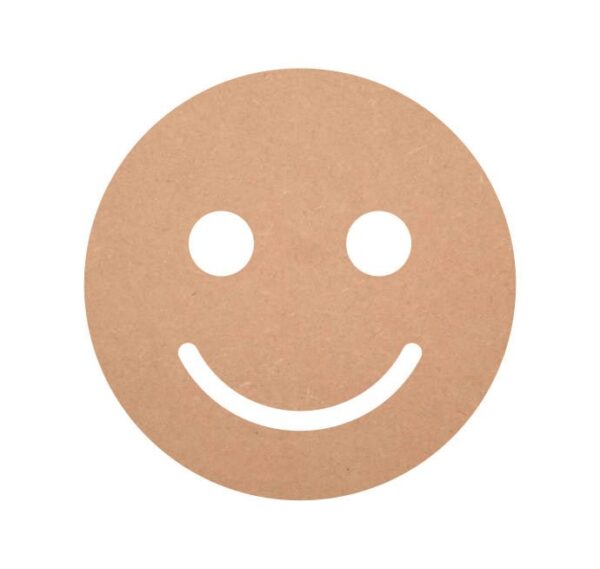 MDF Emoji Cutouts, MDF Smiley Shapes