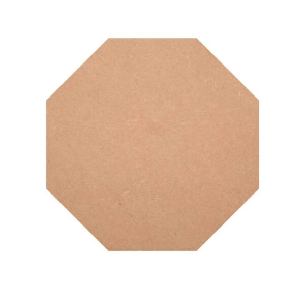 MDF Octagon Shape Cutouts, Octagon Blank Design