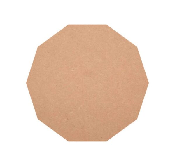 MDF Decagon Cutouts, Decagon Blank Shape