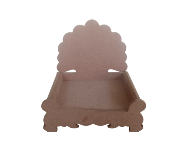 DIY MDF Laddu Gopal Sinhasan for Pooja Mandir