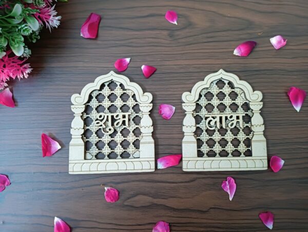 MDF Jharokha Jali Pattern Shubh Labh
