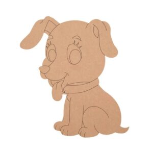 MDF Dog Shape Cutout (SEDG1)