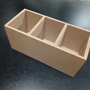 DIY MDF Stationery Box, Multipurpose MDF Box