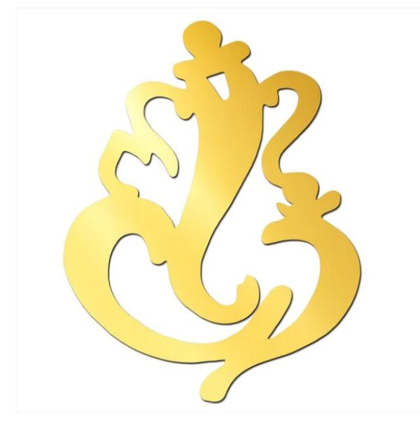 Ganeshji Acrylic Cutout (Set of 5)