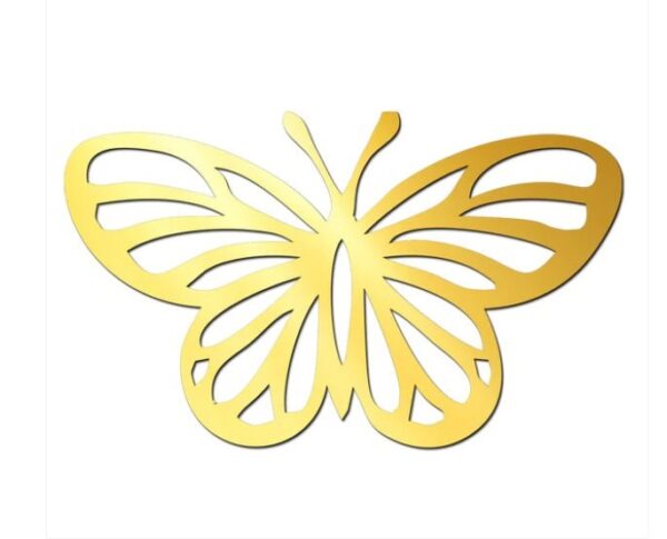 Butterfly Shape Acrylic Cutout (Set of 5)