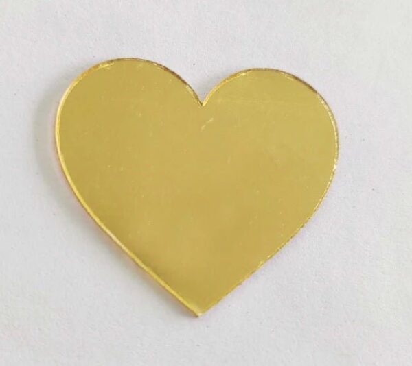 Heart Shape Acrylic Cutout (Set of 5)