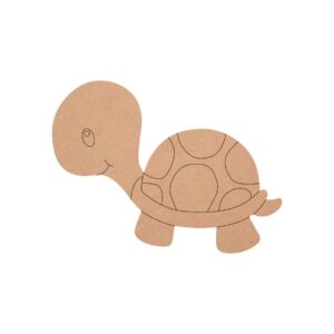 Little Turtle Shape MDF Fridge Magnet