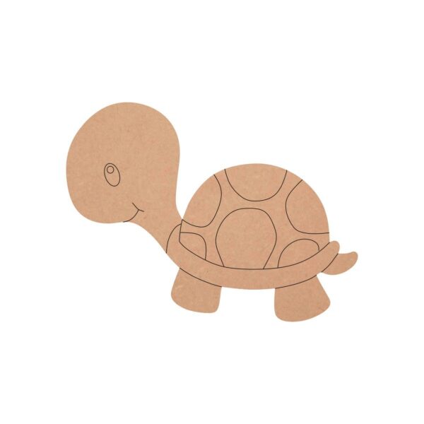 Little Turtle Shape MDF Fridge Magnet