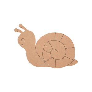 MDF Little Turtle Style MDF Fridge Magnet for Art Craft and Paint