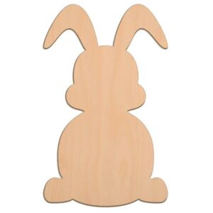 Custom Rabbit MDF Cutouts – Personalized Bunny Designs (SERT8)