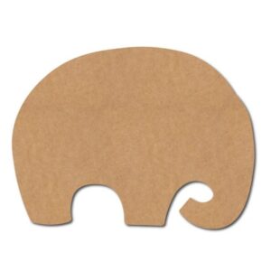 MDF Elephant Pattern Cutout (SEEL2)