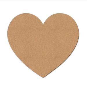 MDF Heart Shape Cutout – Perfect for DIY Crafts