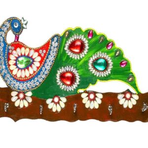 KV Crafts Decorative Peacock Shape Key Holder