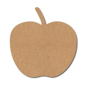 MDF Apple Shape Cutout for DIY Projects