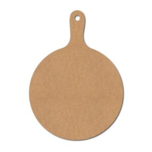 Round Shape MDF Chopping Board Cutout for Art and Craft